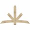 Ekena Millwork Alberta Rough Sawn Timber Gable Bracket, Douglas Fir, 72"W x 45"H x 2"D x 6"F, 15/12 Pitch GBW072X45X0206ALB00RDF - alternate 1